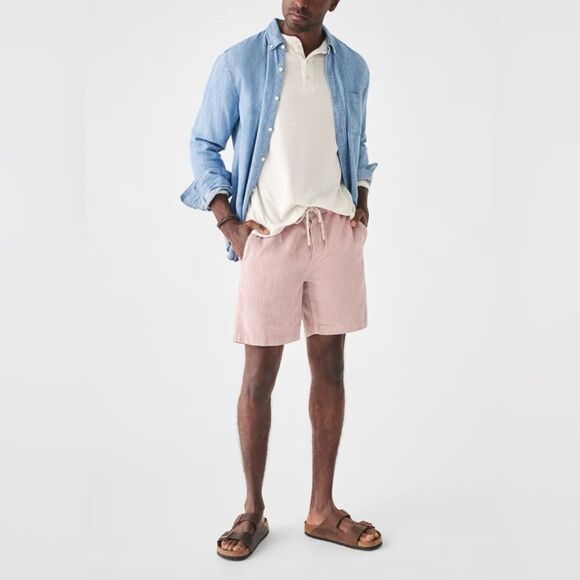 Faherty Drawstring Cord Short (6" Inseam) NEW Size XXL Quartz - Picture 1 of 15